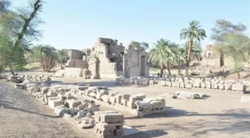 كنوز معبد منتو.. صور ترصد تفاصيل اكتشاف أثري جديد في منطقة الكرنك